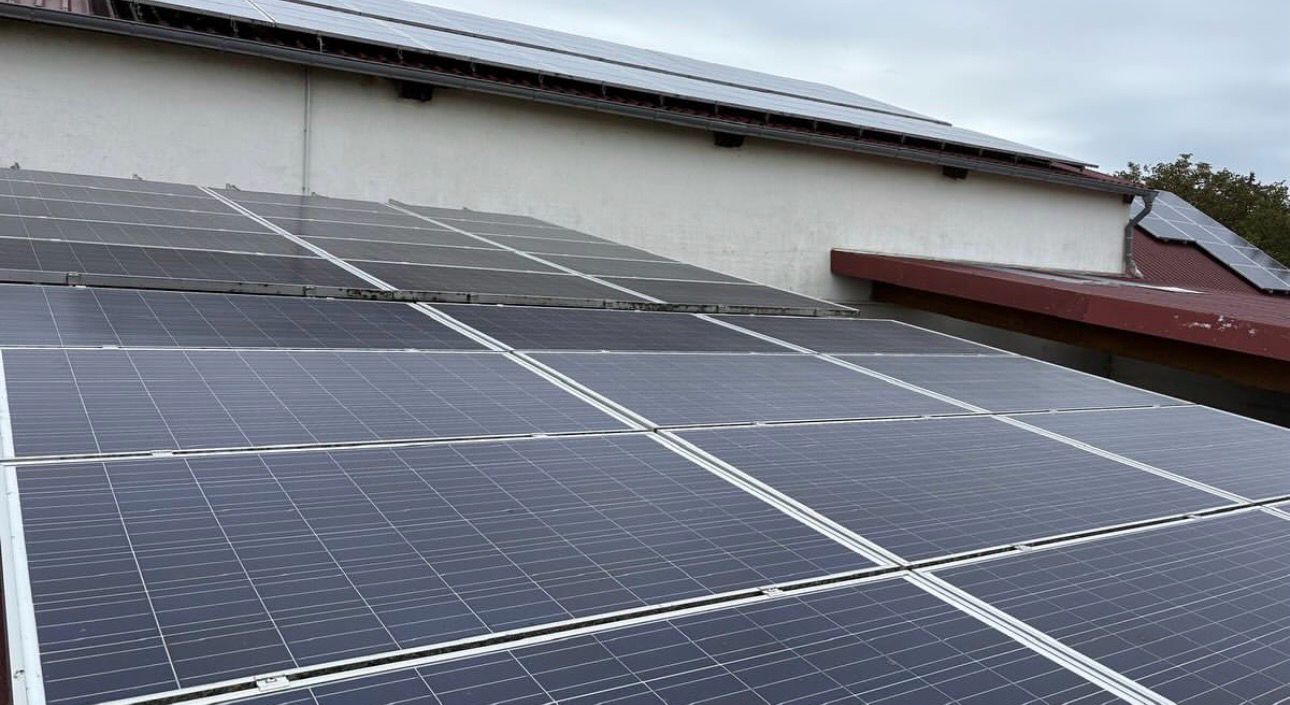 Photovoltaikanlage auf Einfamilienhaus