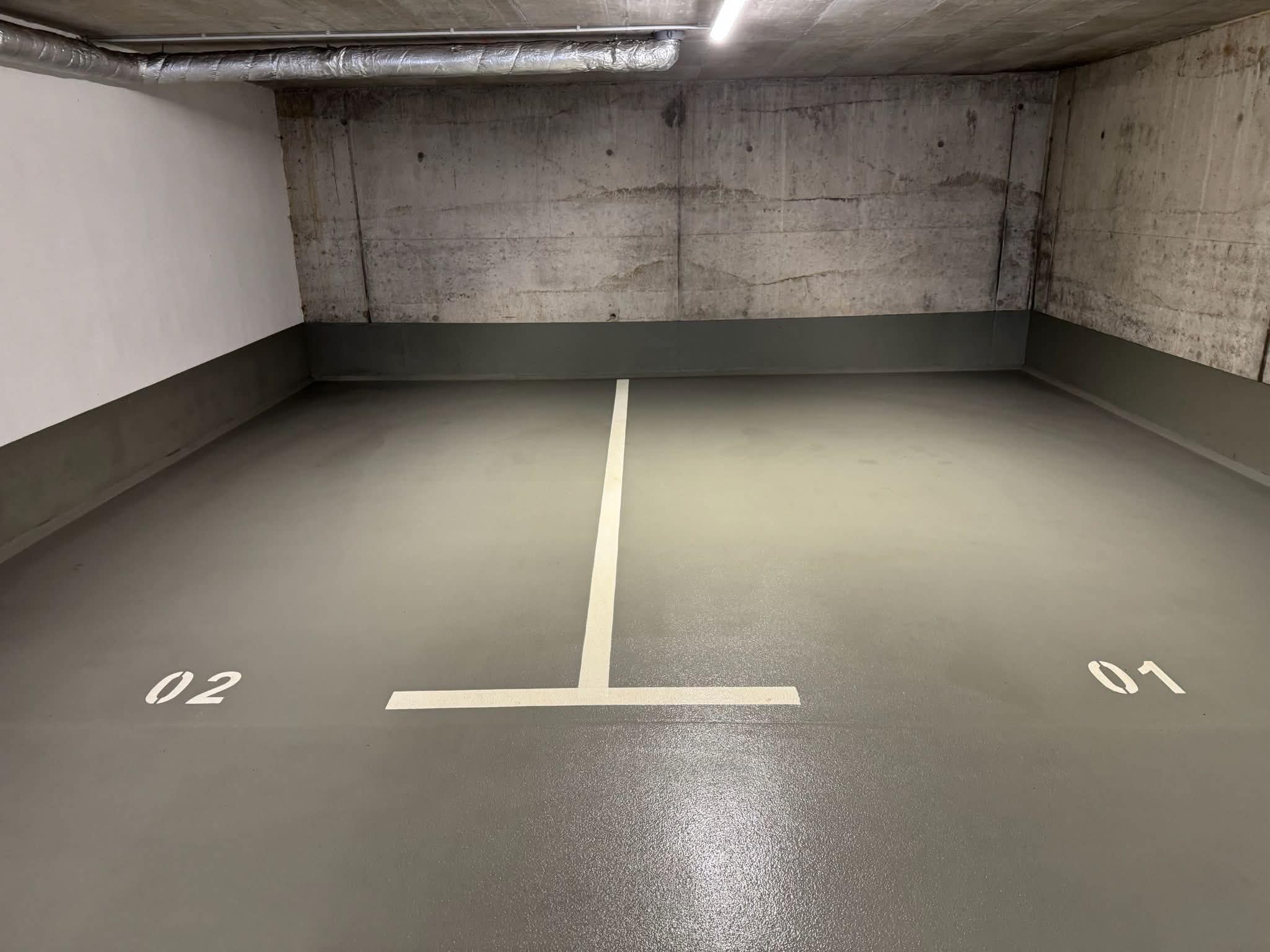 Während der Reinigung